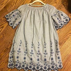 Zara off the shoulders dress